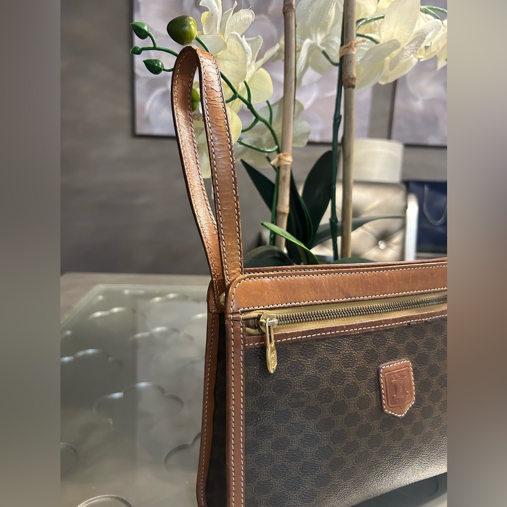 CELINE Macadam Clutch Wristlet Bag - Picture 11 of 16